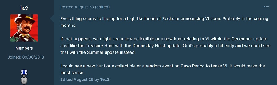 Insider: GTA VI announcement could take place in the next few months and will be accompanied by an event in GTA V-2