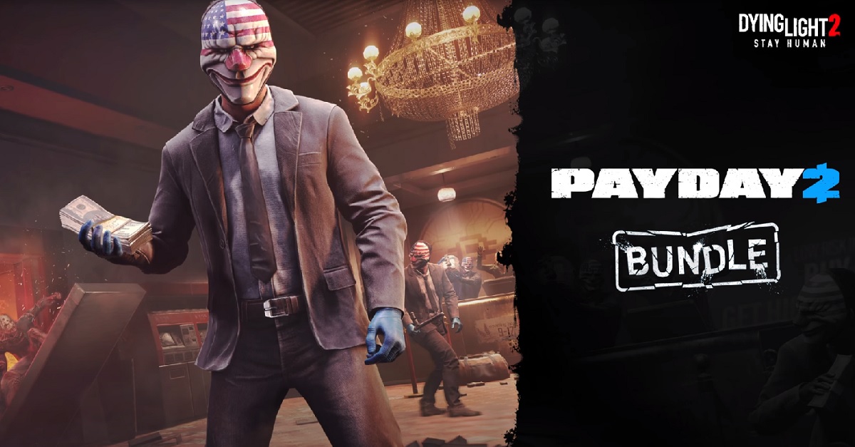 Zombies, masques et diamants : Dying Light 2 : Stay Human a entamé un crossover avec le célèbre jeu de tir sur le crime Payday 2.