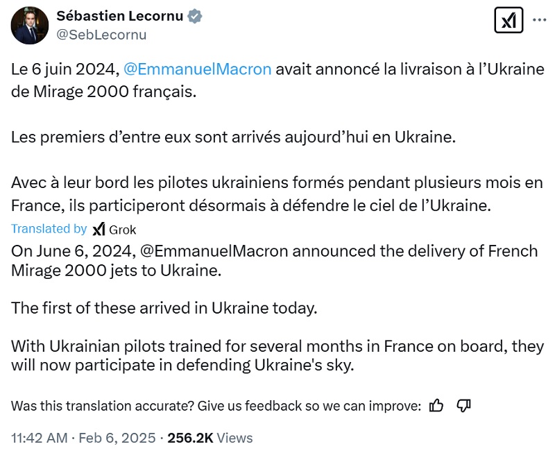 Sébastien Lecornuil, ministre français de la défense