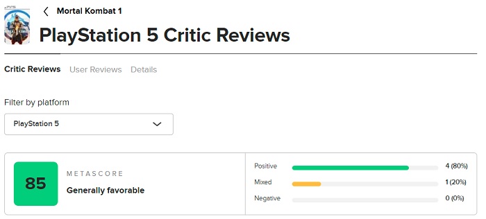 One of the best fighting games in the history of video games! The critics have highly praised Mortal Kombat 1-3