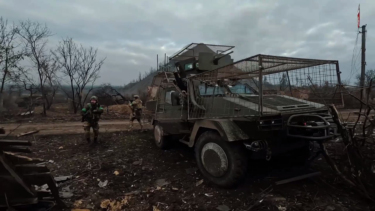 The Oncilla armoured vehicle of the 'Luty' brigade. Illustration: Luty Brigade of the NPU