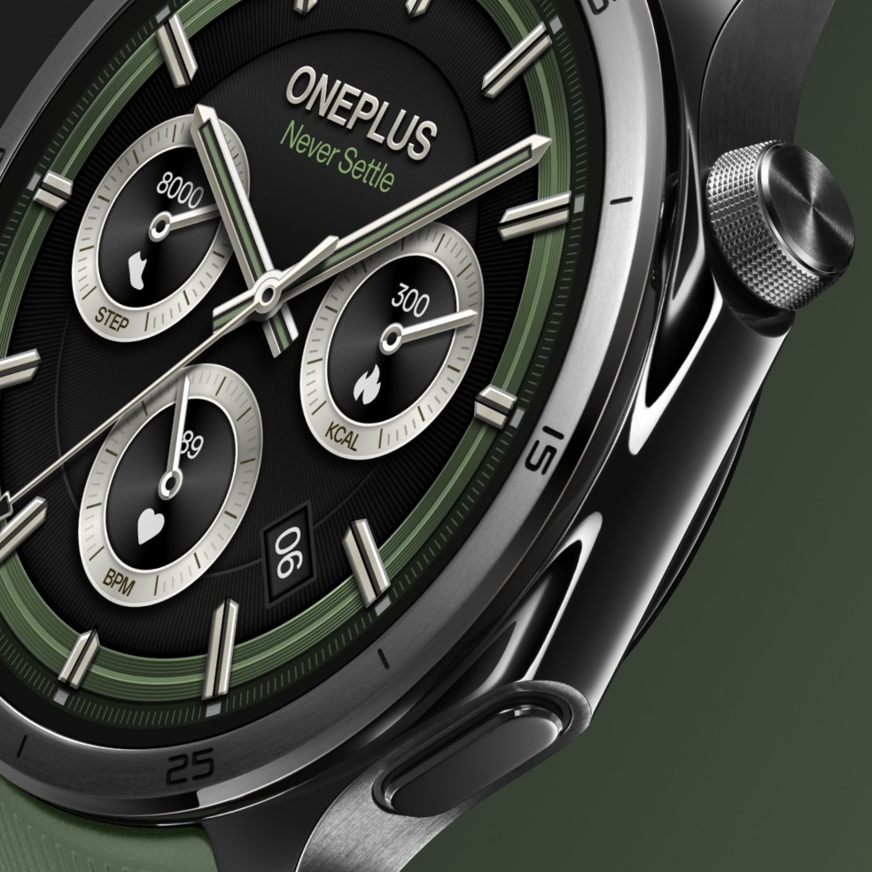Couronne digitale de la OnePlus Watch 3