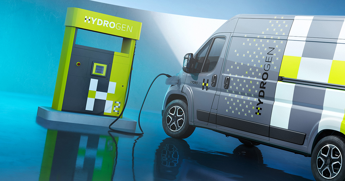 Vauxhall Movano Hydrogen version de Vauxhall Movano Hydrogen - vue latérale