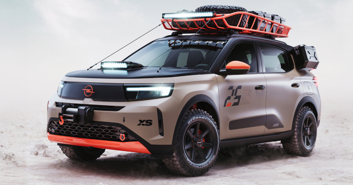 Opel Frontera Gravel - огляд ззаду
