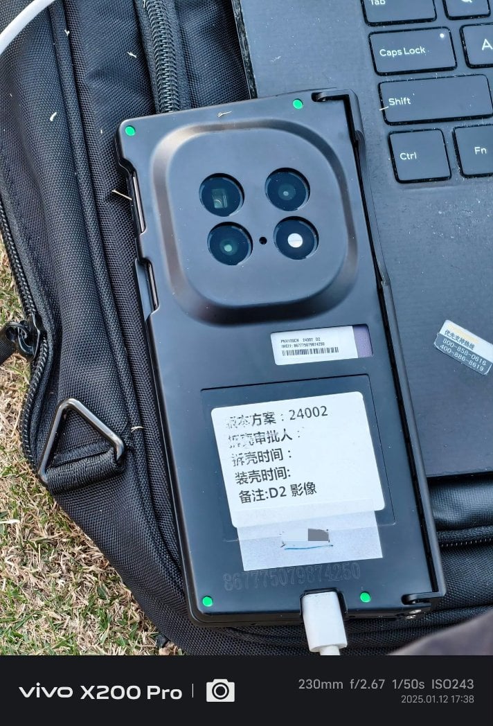 Oppo Find N5 in a fully enclosed case