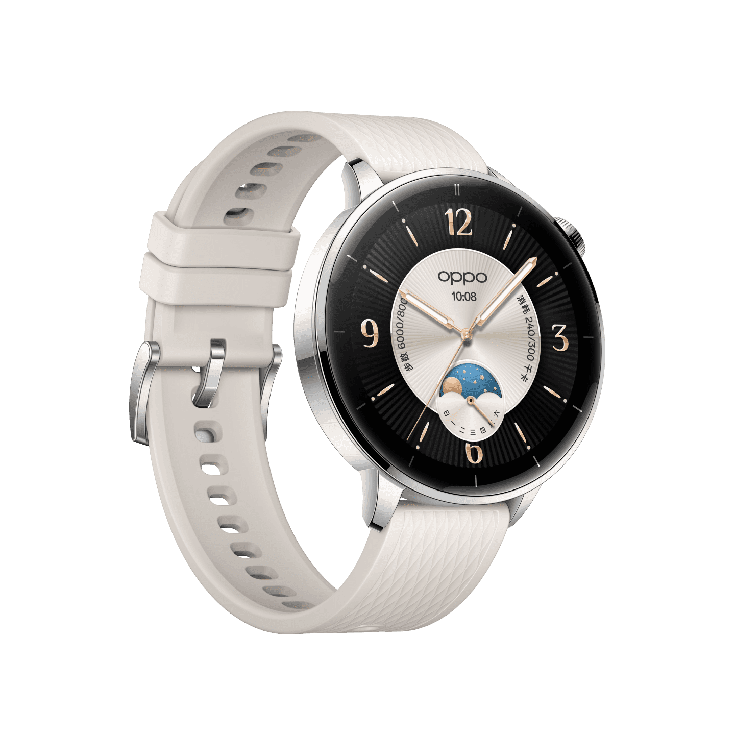 Oppo Watch X2 Mini в кольорі Morning Silver
