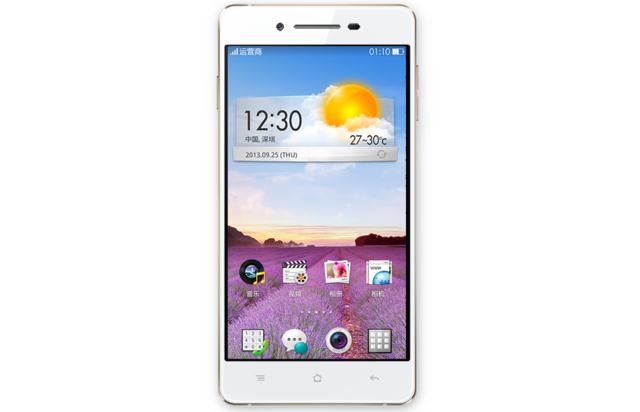 Oppo выпустила 5-дюймовый смартфон R1 с 4-ядерным процессором MediaTek