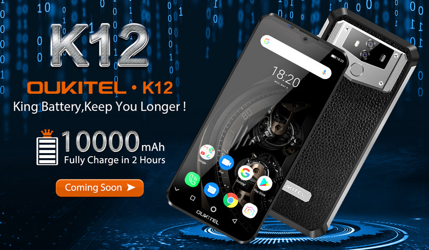 Полные характеристики брутального OUKITEL K12 с аккумулятором на 10000 мАч
