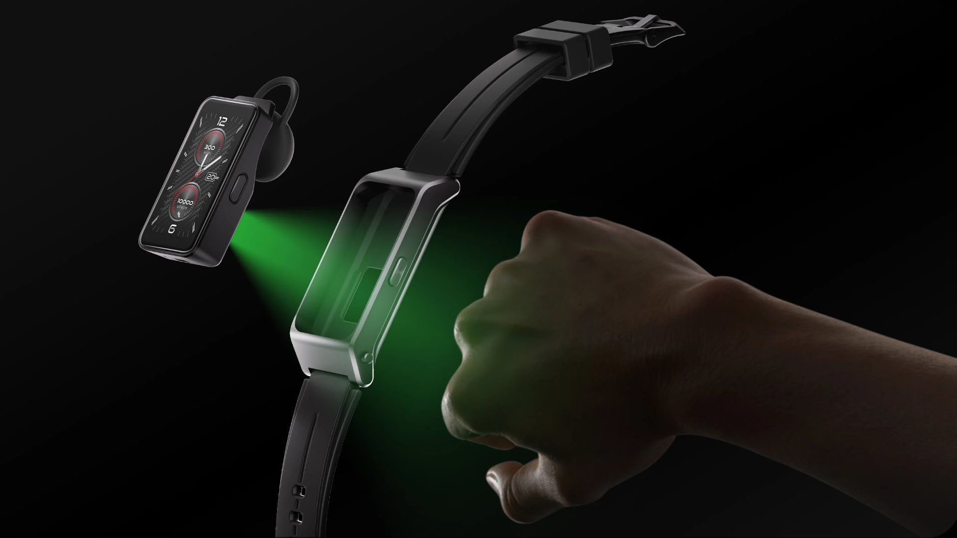 Image of the Oukitel WP300 modular headphone
