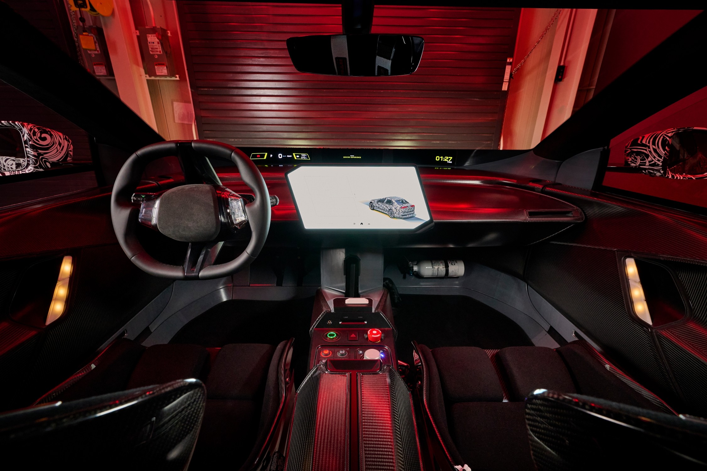 BMW Vision Driving Experience интерьер
