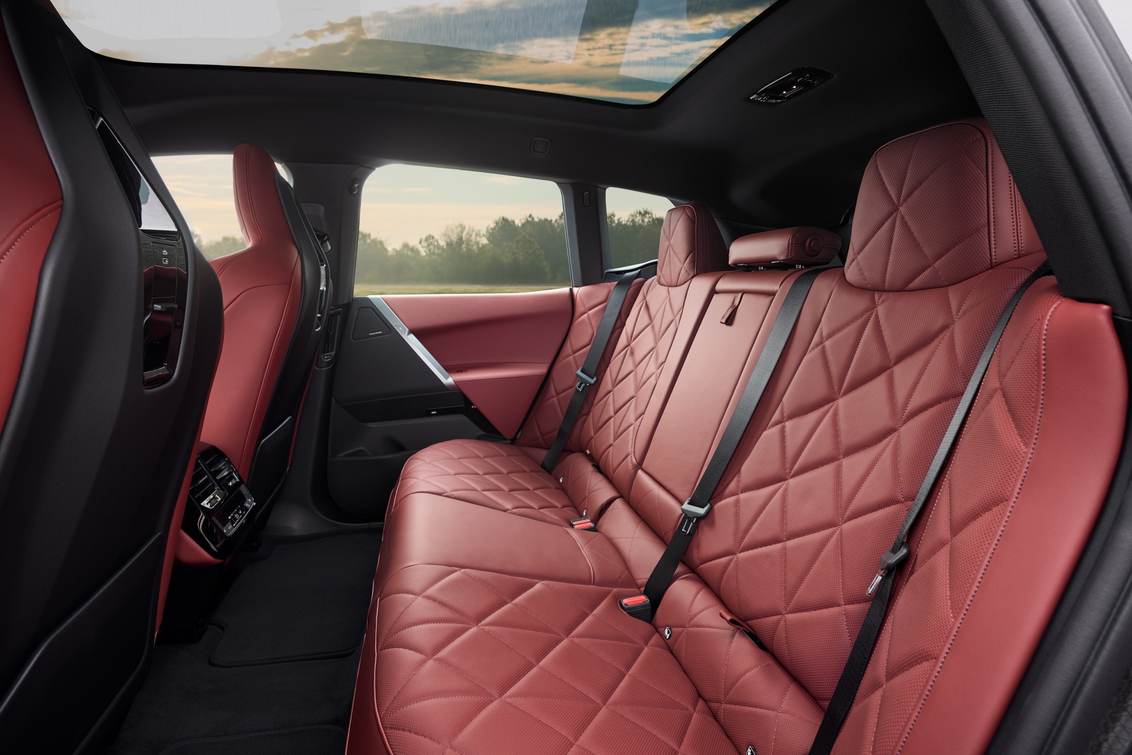 BMW iX interior with modern design