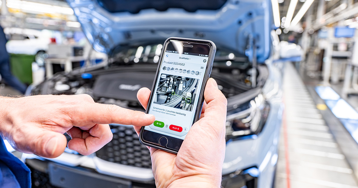 Демонстрація роботи GenAI4Q на заводі BMW Group