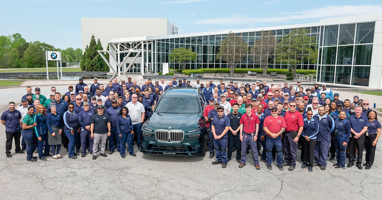 BMW Alpina XB7 à l’usine BMW de Spartanburg, Caroline du Sud