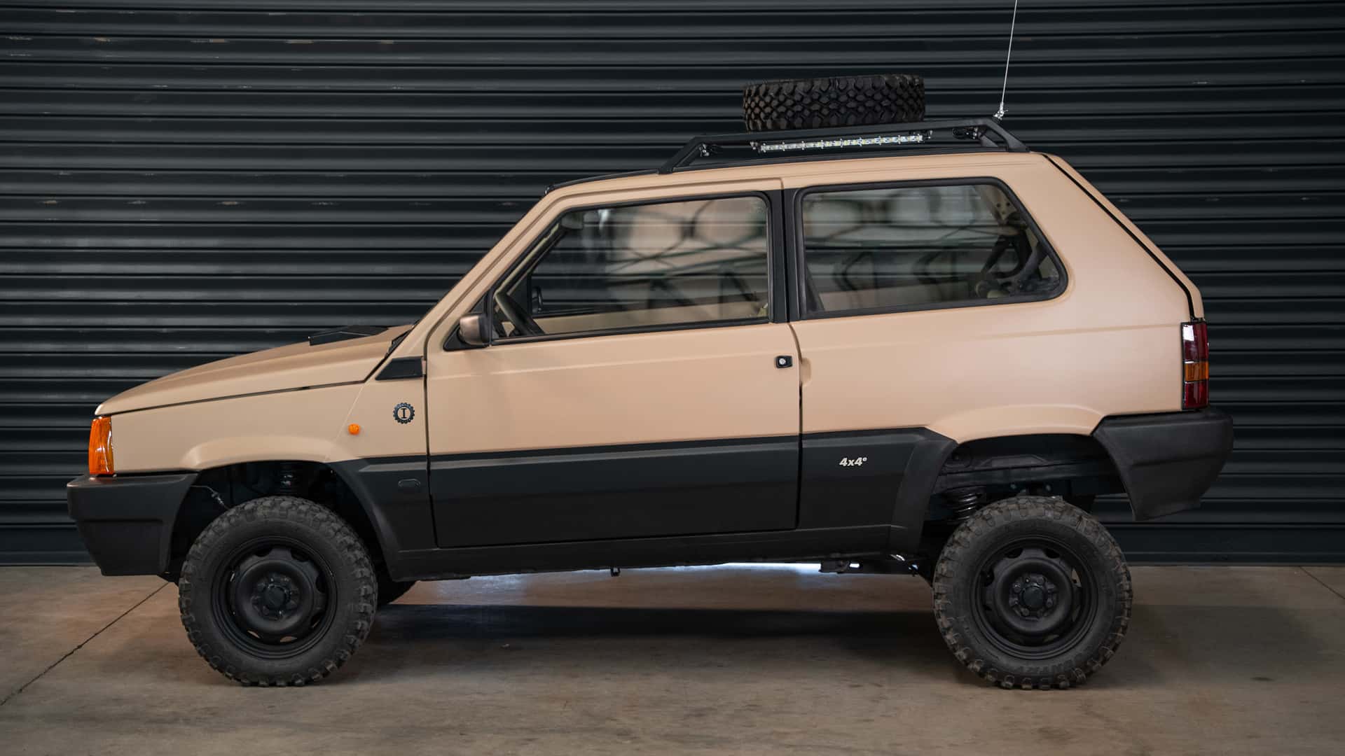 Panduccia est une version électrique de la Fiat Panda 4x4 (2)