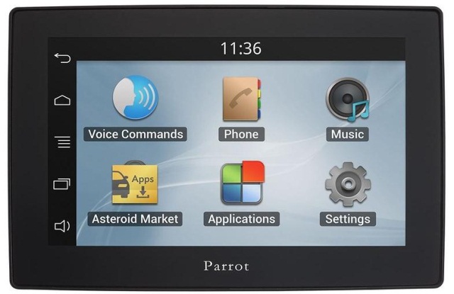 5-дюймовый автомобильный планшет-навигатор Parrot ASTEROID Tablet 5-дюймовый автомобильный планшет-навигатор Parrot ASTEROID Tablet