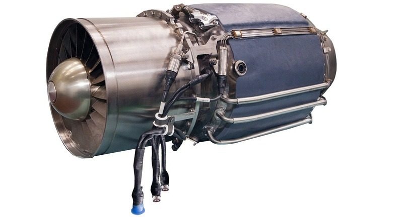 AI-PBS-350 engine at the Farnborough Air Show