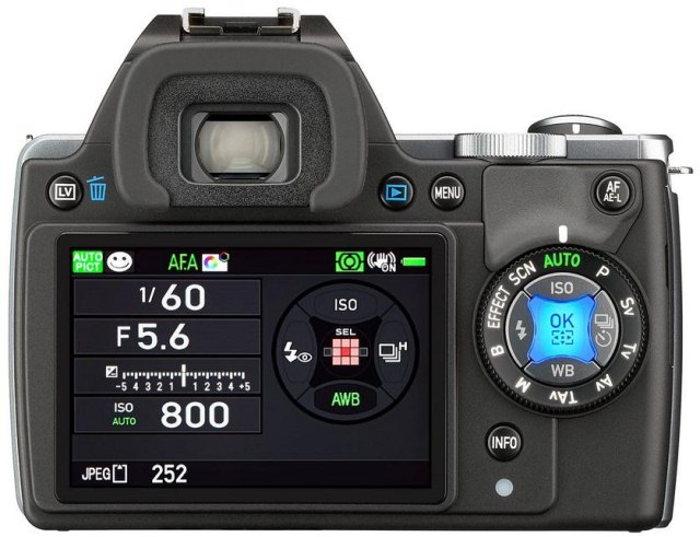 Зеркалка Pentax K-S1 всех цветов радуги со светодиодной иллюминацией-4