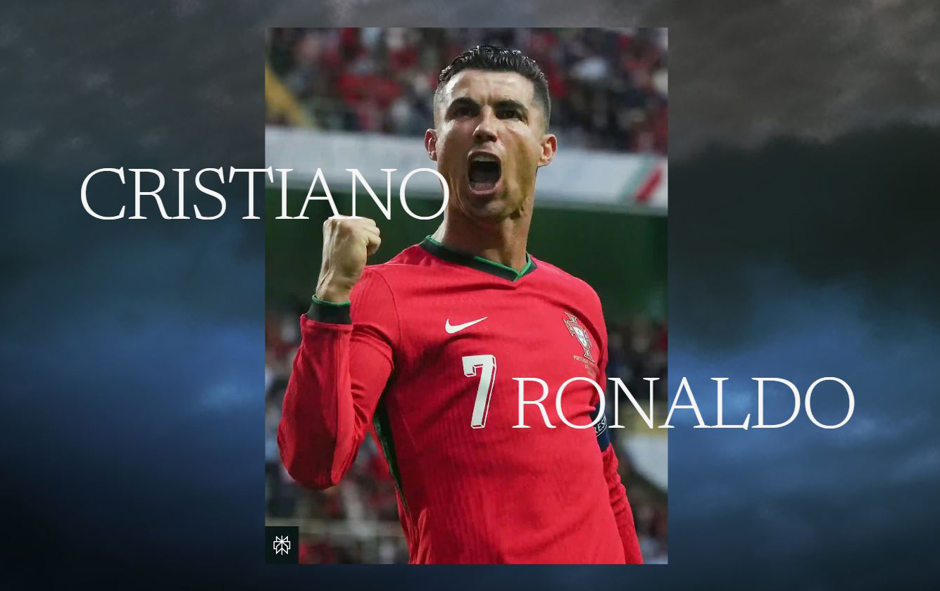 Cristiano Ronaldo et le logo de Perplexity AI