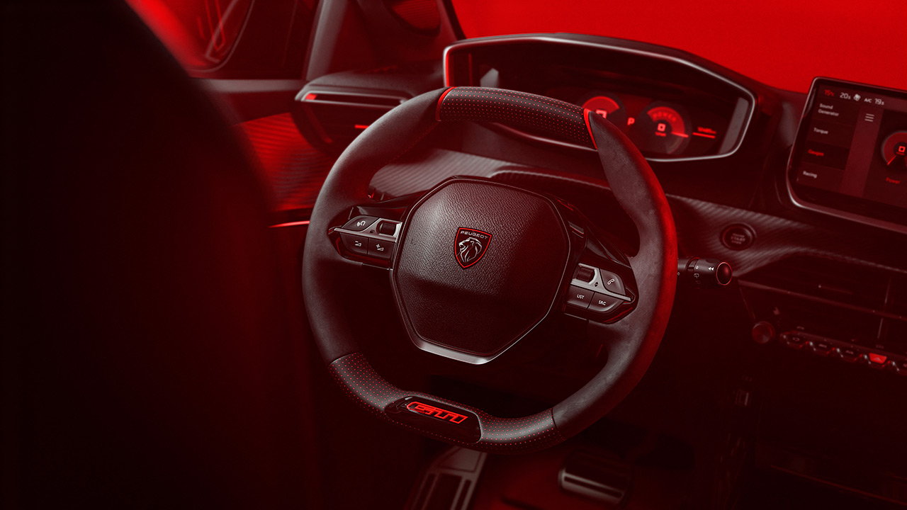 Peugeot E-208 GTI модель 2506 STYP 453