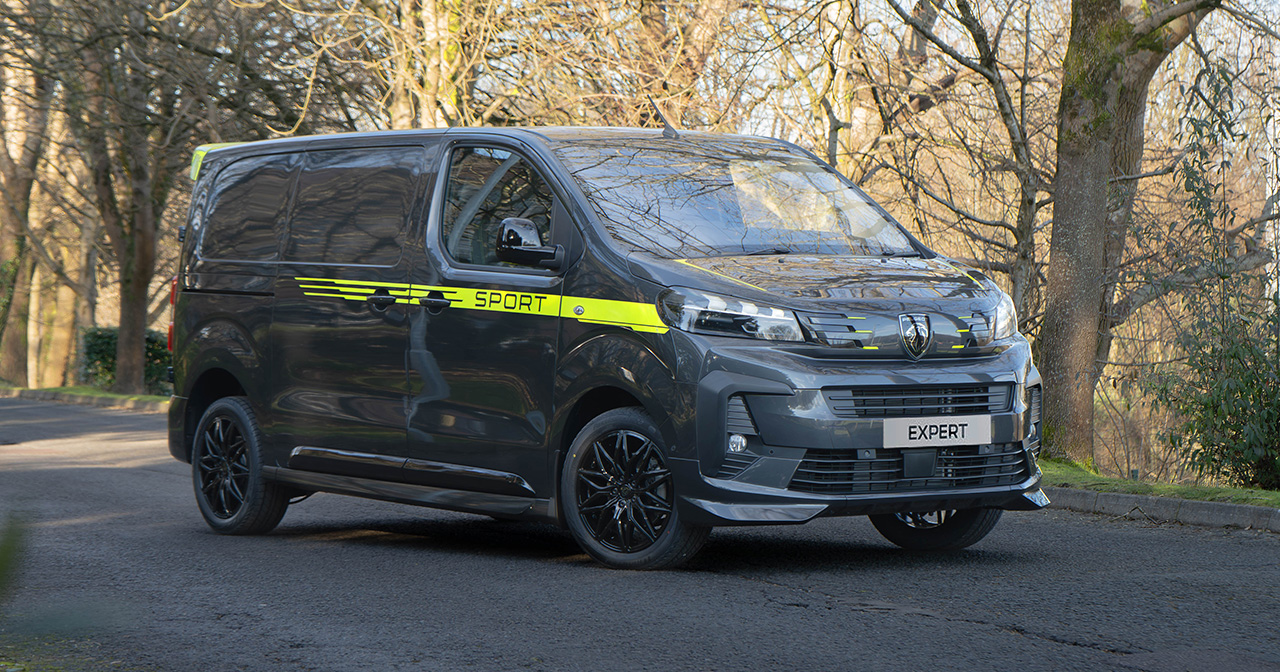 Peugeot Expert Sport з агресивним аеродинамічним обвісом