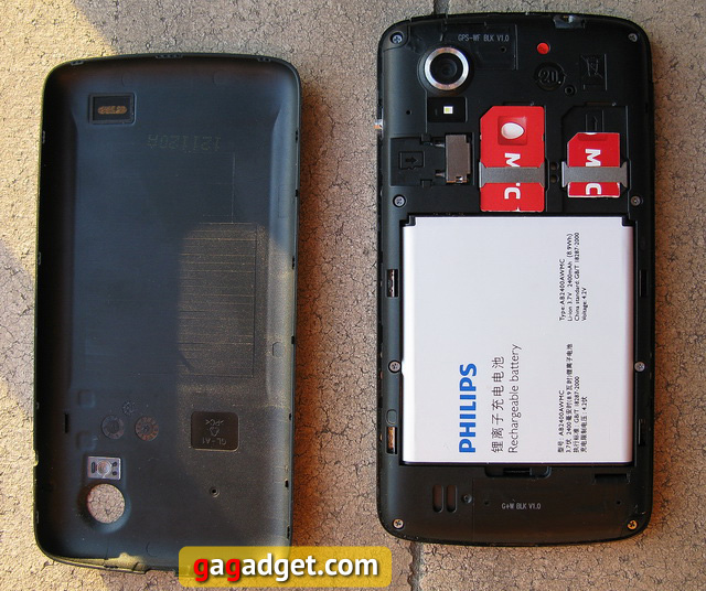 Обзор Philips Xenium W832-6