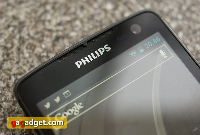 Беглый обзор Android-смартфона Philips Xenium W732