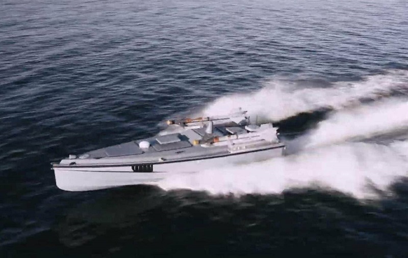 First public photo of Magura 7 with AIM-9 Sidewinder missile