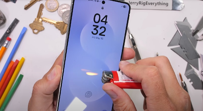 Samsung Galaxy S25 Edge durability test