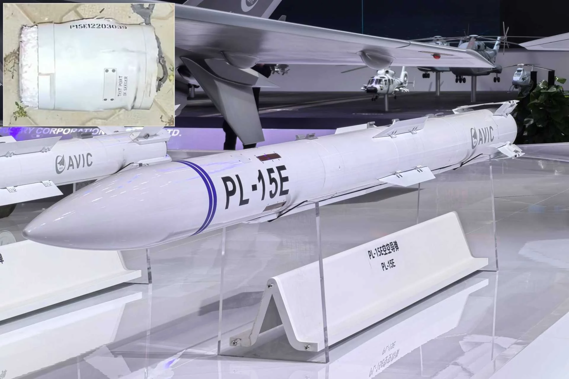 China's PL-15E air-to-air missile