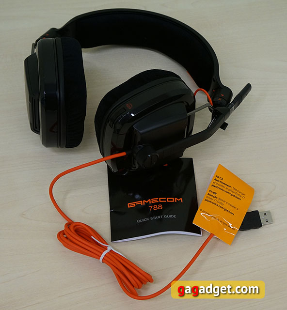 Обзор игровой гарнитуры Plantronics Gamecom 788-3