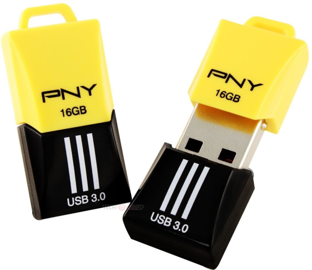 Компактная флешка PNY F3 Attaché с поддержкой USB 3.0 Компактная флешка PNY F3 Attaché с поддержкой USB 3.0