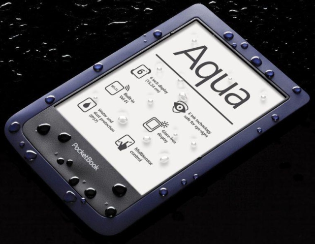 Плавательная электронная книга PocketBook Aqua вышла в продажу за 1769 грн