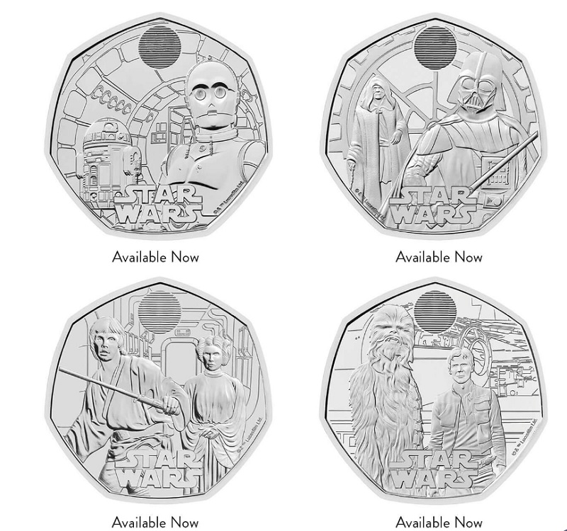 A royal gift for Star Wars fans: the UK Mint has released a numismatic collection featuring characters from the iconic film saga-3