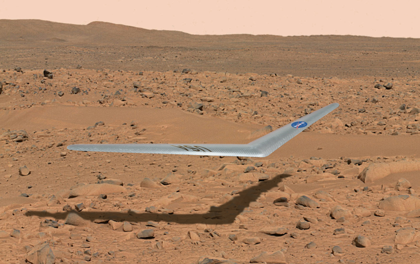 NASA найдет на Марсе место посадки пилотируемых миссий с помощью планера NASA найдет на Марсе место посадки пилотируемых миссий с помощью планера