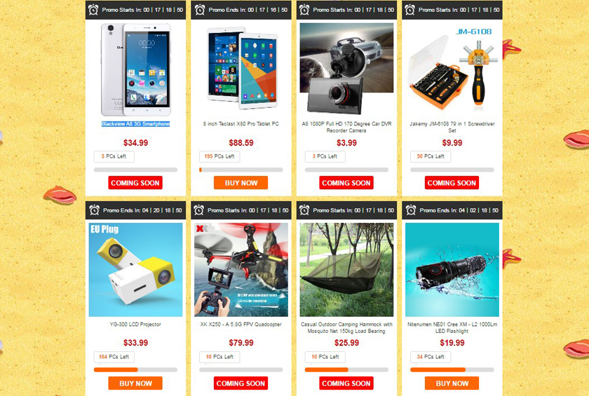 Распродажа к началу летного сезона на Gearbest-2