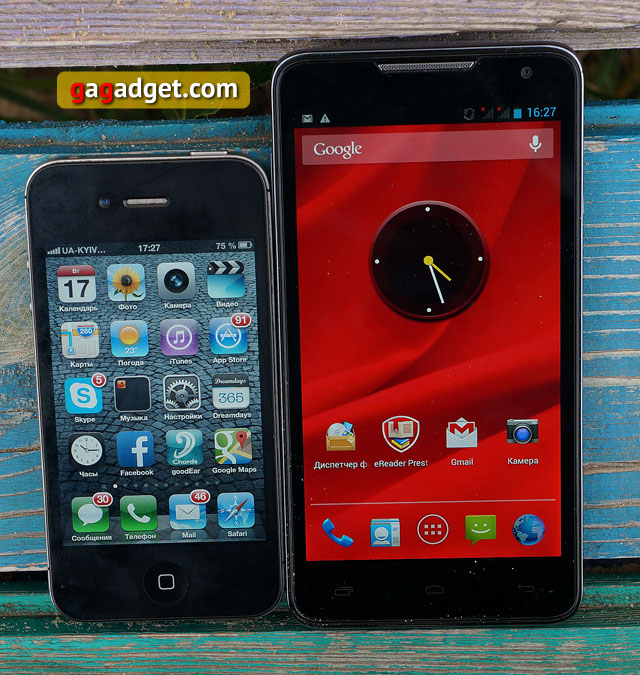 Обзор Prestigio MultiPhone 5044 Duo-18