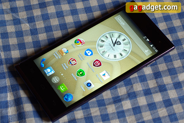 Обзор смартфона Prestigio MultiPhone 5505 Duo-3