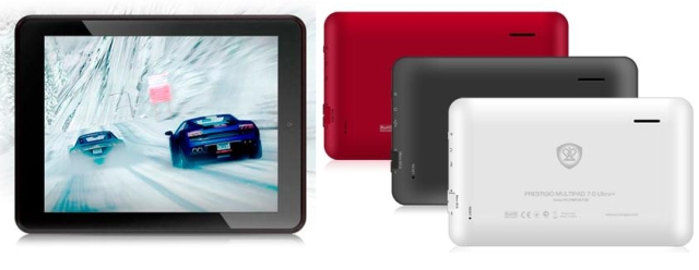 Prestigio обновит линейки Android-планшетов во втором квартале года