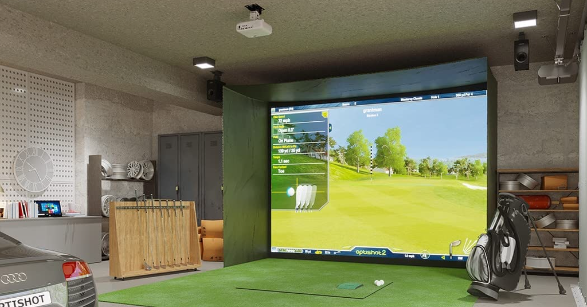 best projector for golf simulator