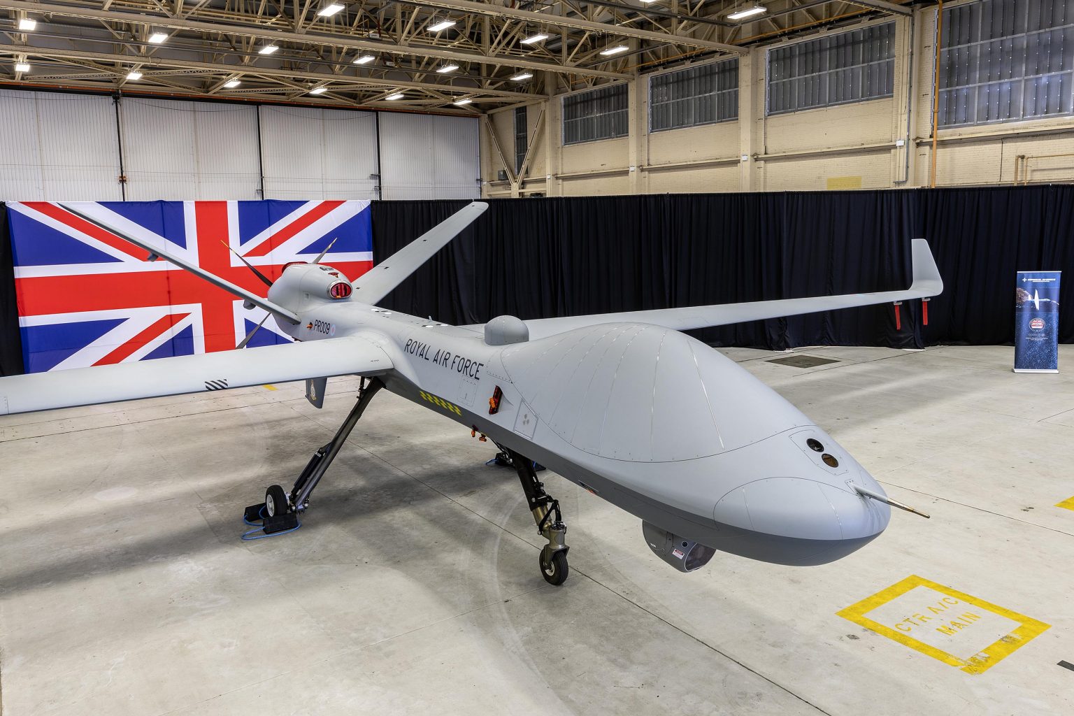 The first Protector RG.1. Illustration: UK Ministry of Defence