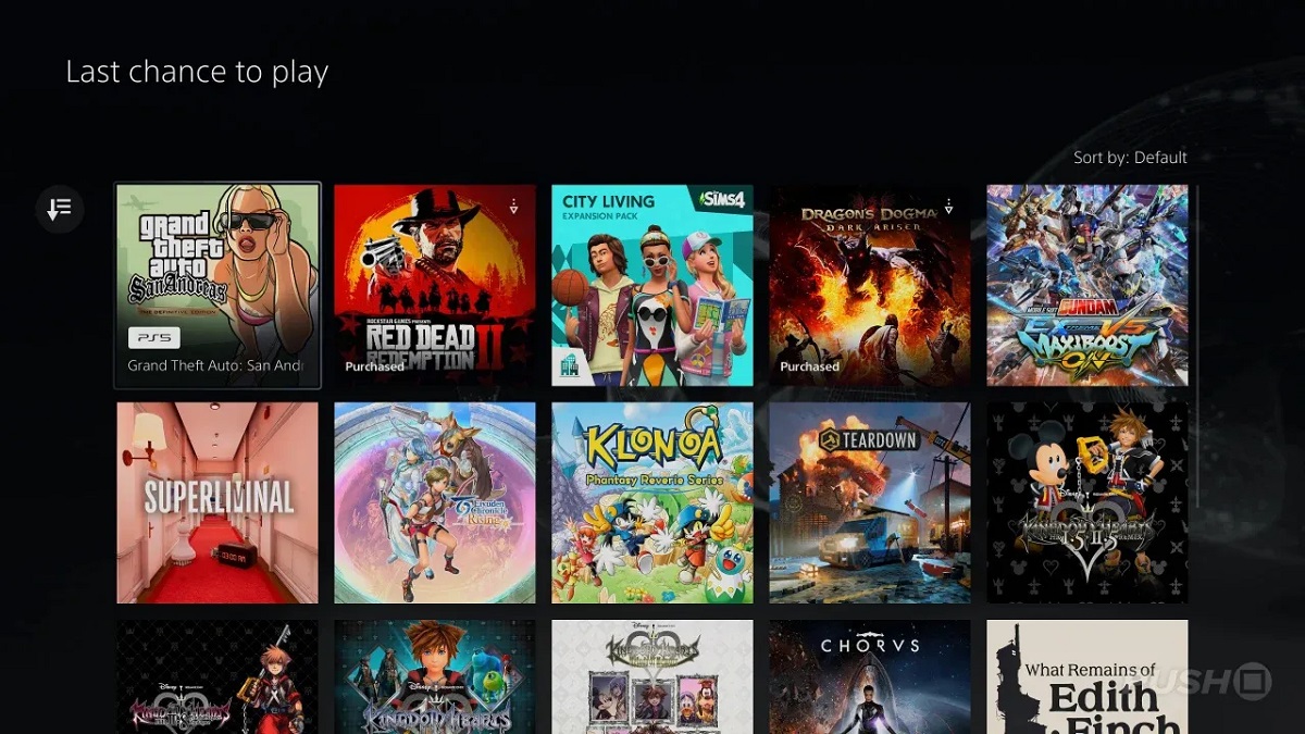 Наступного тижня Sony видалить із PlayStation Plus Extra і Premium 19 ігор, серед яких GTA: San Andreas, RDR II та серія Kingdom Hearts