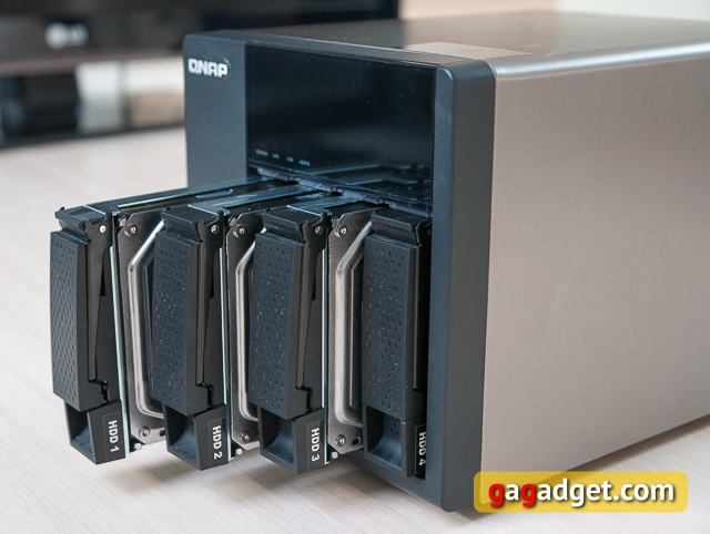 Обзор сетевого хранилища (NAS) QNAP TS-412-5