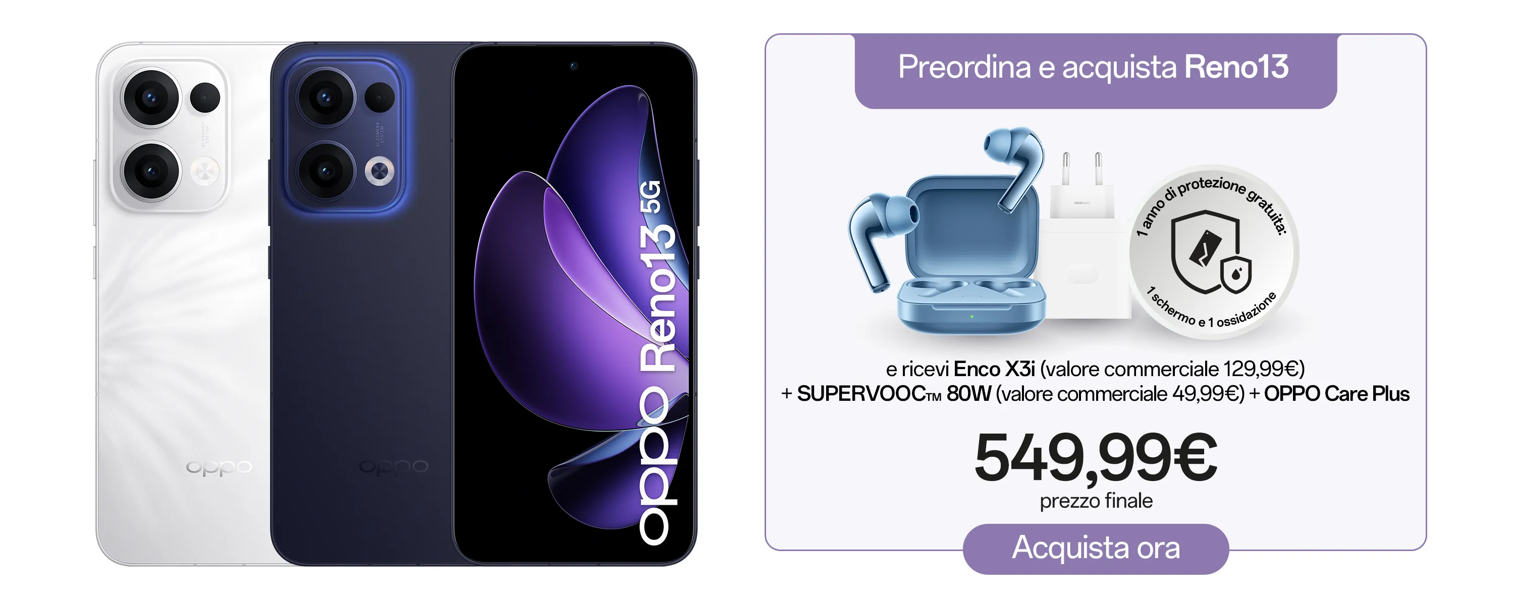 Oppo Reno13 avec offre promotionnelle