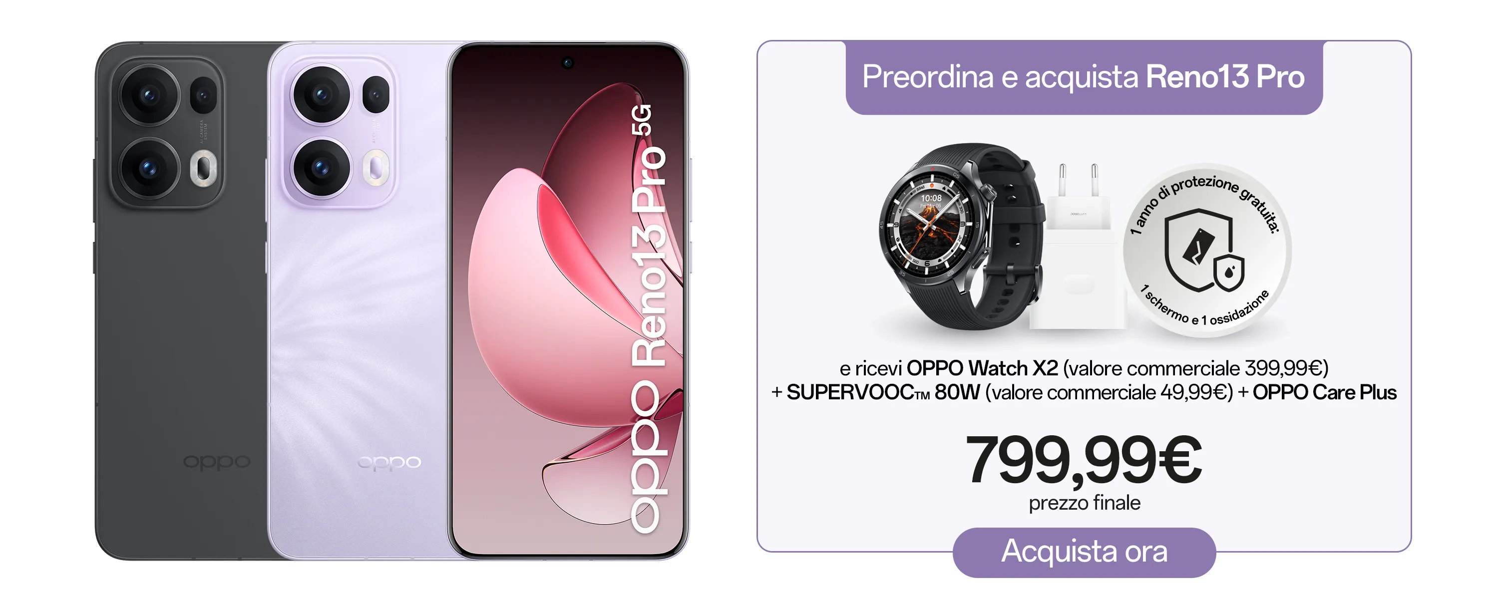 Oppo Reno13 Pro avec offre promotionnelle
