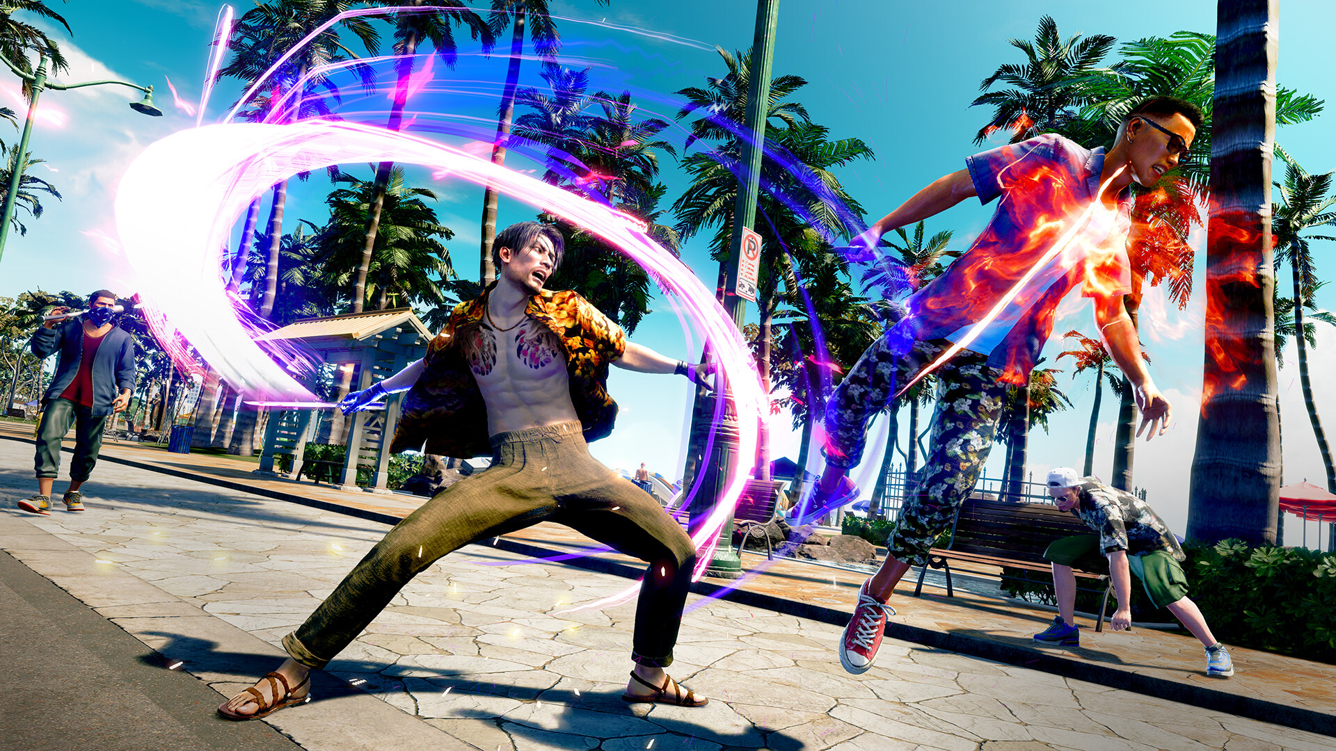 The captain of a pirate ship in Like a Dragon: Pirate Yakuza in Hawaii