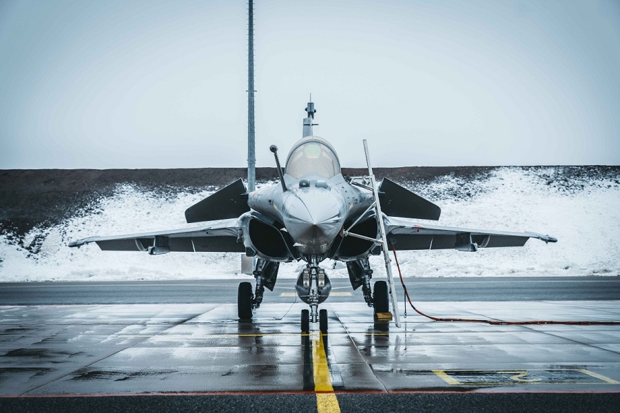 L'avion de combat français Rafale