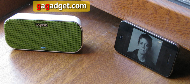 Обзор Bluetooth-колонки Rapoo A500