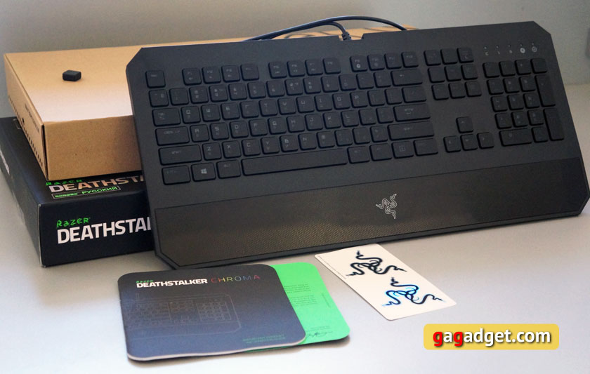 Обзор мембранной игровой клавиатуры Razer Deathstalker Chroma-3