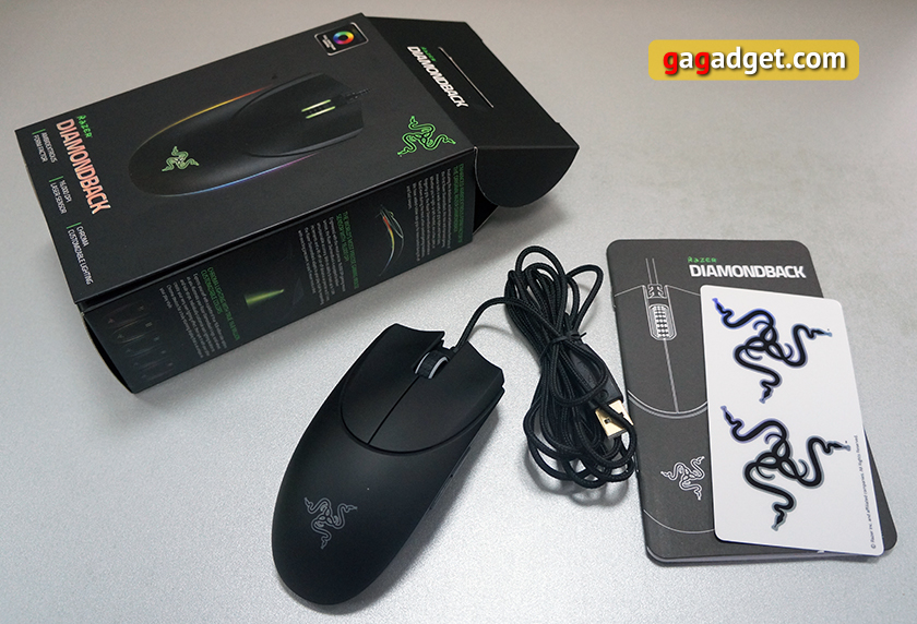Гремучая змея нового поколения: обзор мышки Razer Diamondback-5