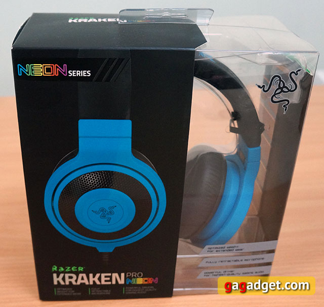 Голубой кракен: обзор игровой гарнитуры Razer Kraken Pro Neon-2